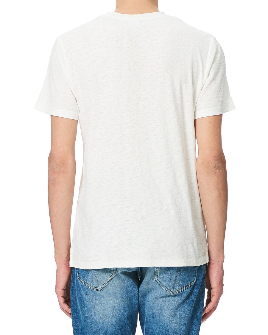 Herre | T-Shirts | NN07 | Aspen Crew Neck Tee Egg White