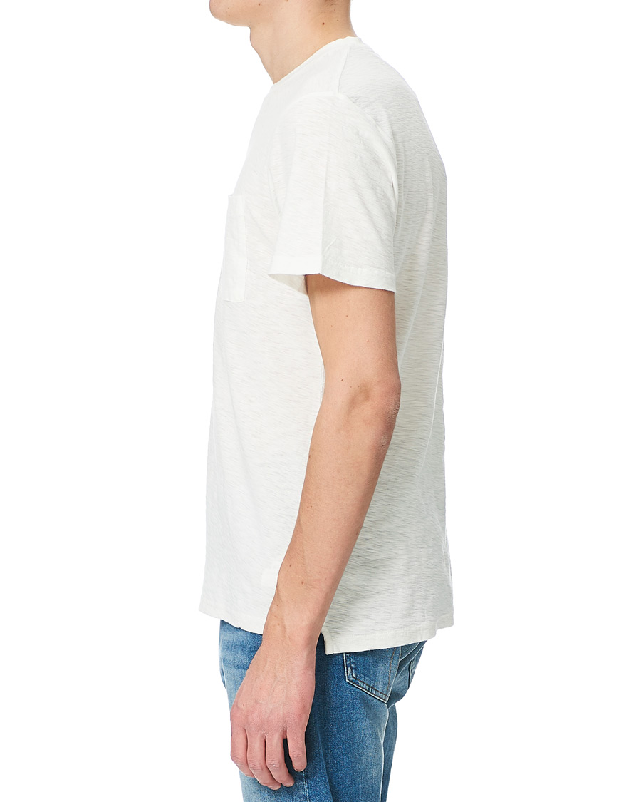 Herre | T-Shirts | NN07 | Aspen Crew Neck Tee Egg White