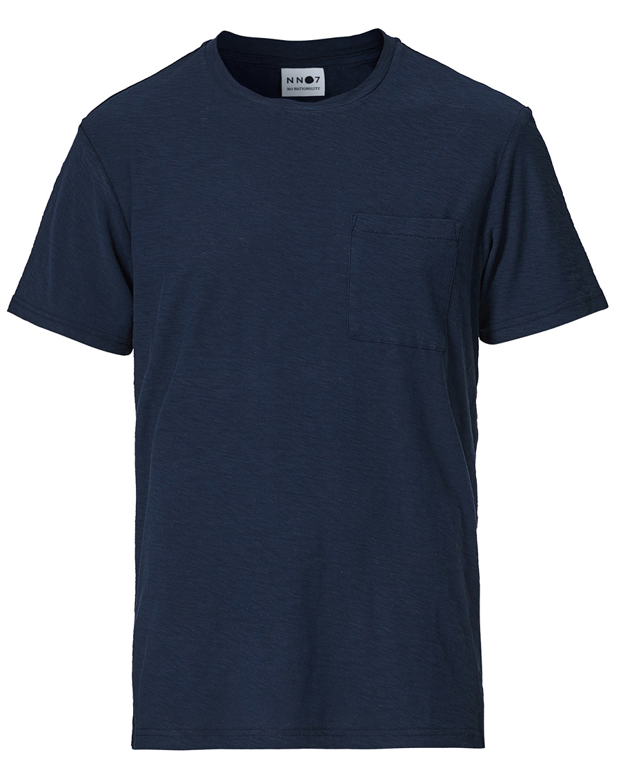 Herre | T-Shirts | NN07 | Aspen Crew Neck Tee True Blue