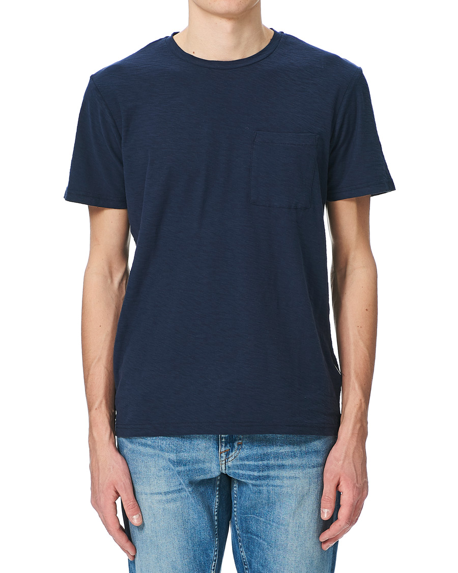 Herre | T-Shirts | NN07 | Aspen Crew Neck Tee True Blue