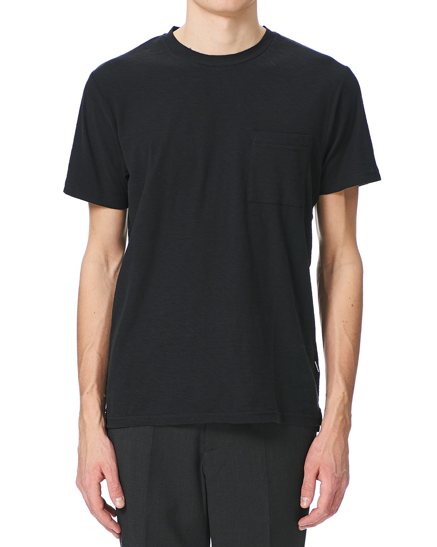 Herre | T-Shirts | NN07 | Aspen Crew Neck Tee Black