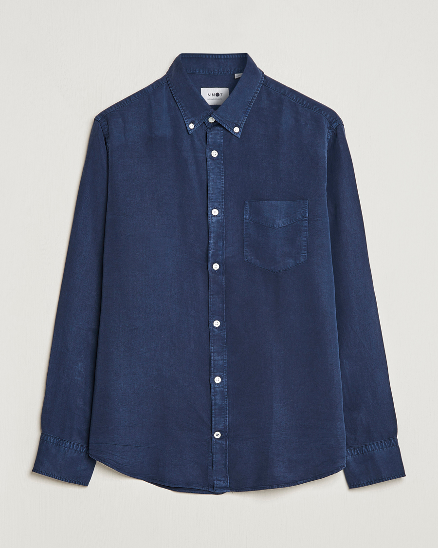 Herre | Skjorter | NN07 | LevonTencel Shirt Blue