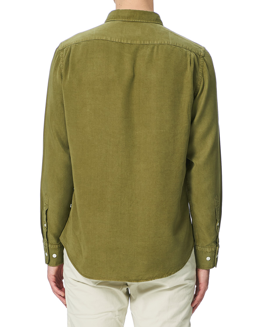 Herre | Skjorter | NN07 | Manza Tencel Shirt Green