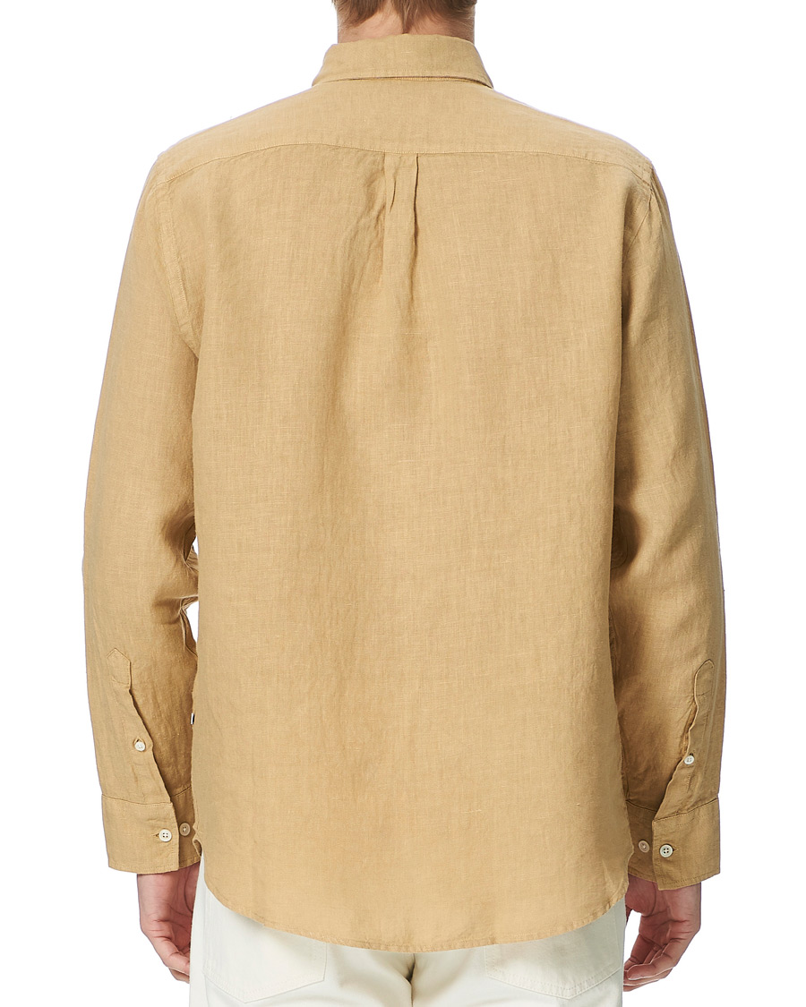 Herre | Skjorter | NN07 | Levon Linen Shirt Khaki