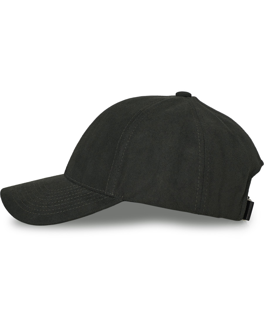 Herre | Varsity Headwear Alcantara Baseball Cap Anthracite Grey | Varsity Headwear | Alcantara Baseball Cap Anthracite Grey