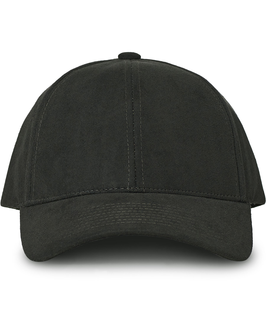 Herre | Varsity Headwear Alcantara Baseball Cap Anthracite Grey | Varsity Headwear | Alcantara Baseball Cap Anthracite Grey