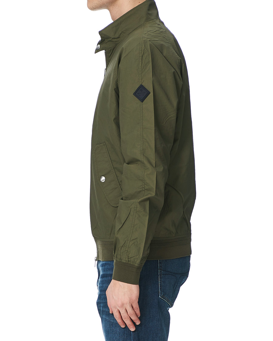 Herre | Jakker | GANT | Nylon Harrington Jacket Dark Leaf