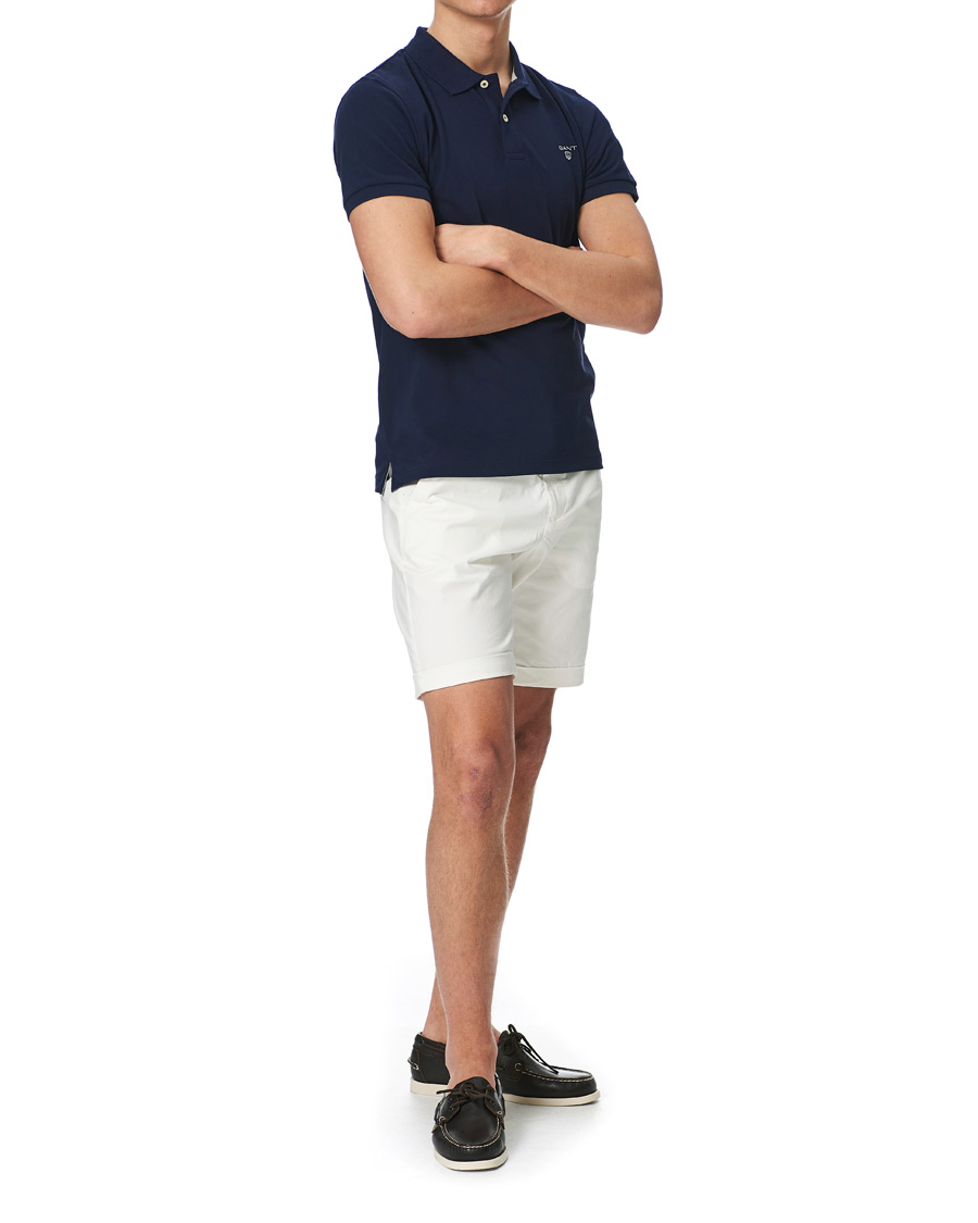 Herre | Pikéer | GANT | The Summer Polo Evening Blue