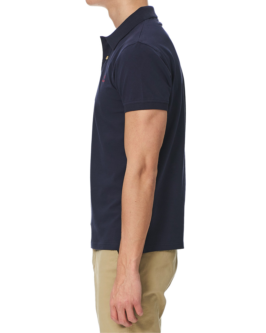 Herre | Pikéer | GANT | Contrast Collar Polo Evening Blue