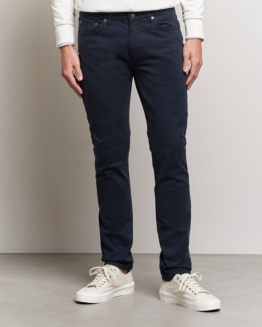Herre | Bukser | GANT | Hayes Desert Jeans Navy