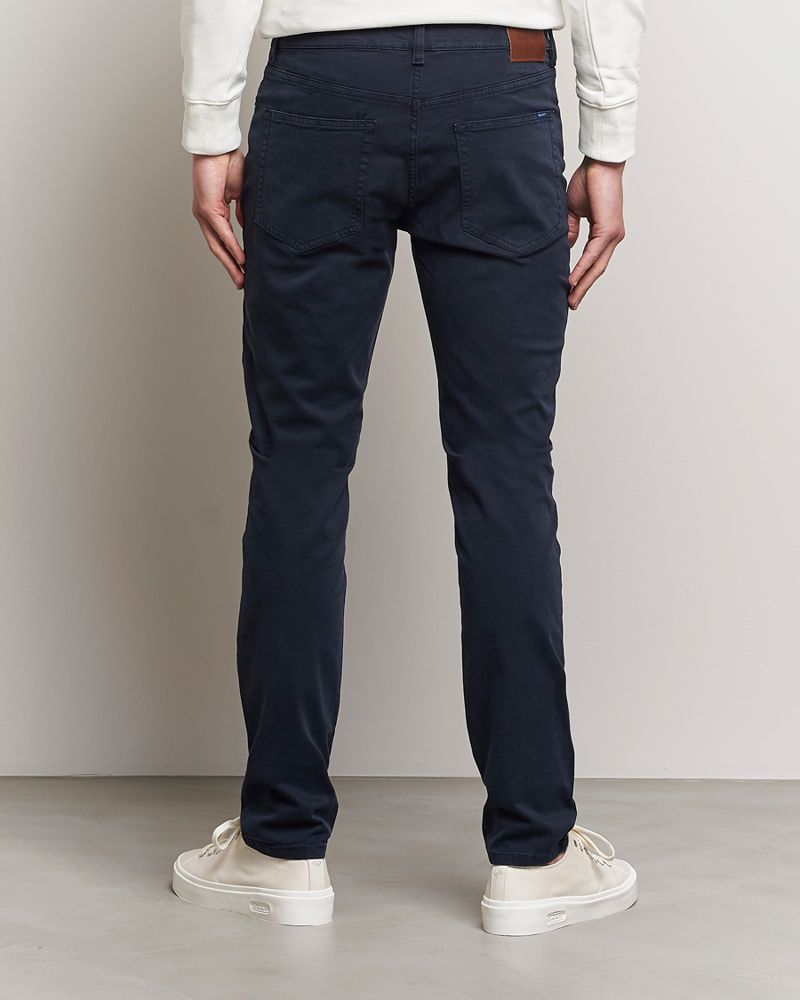 Herre | Bukser | GANT | Hayes Desert Jeans Navy