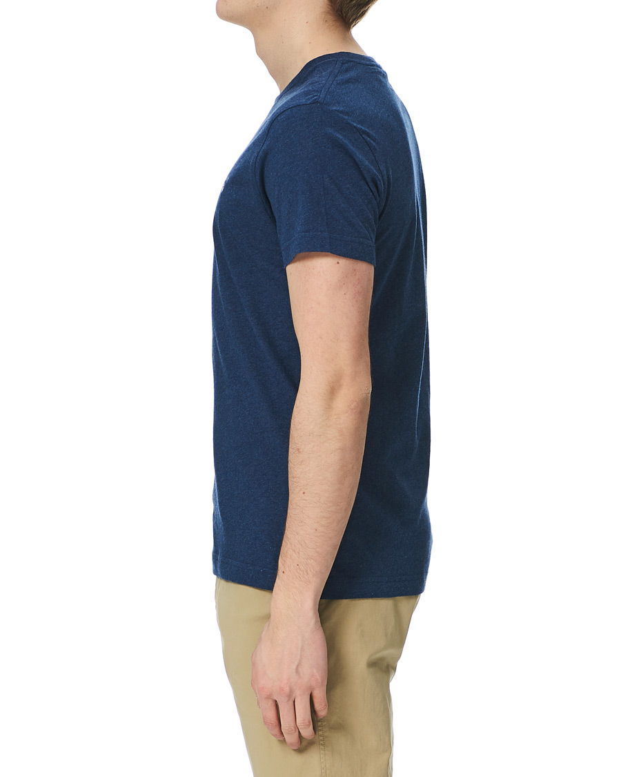 Herre | T-Shirts | GANT | The Original Tee Marine Melange