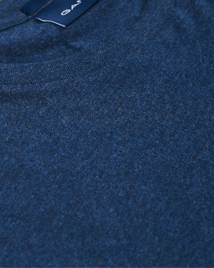 Herre | T-Shirts | GANT | The Original Tee Marine Melange
