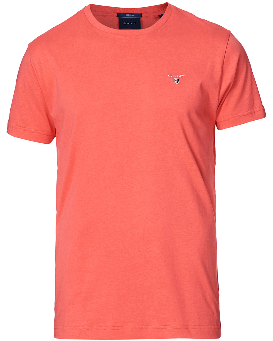 Herre | T-Shirts | GANT | The Original Tee Paradise Pink