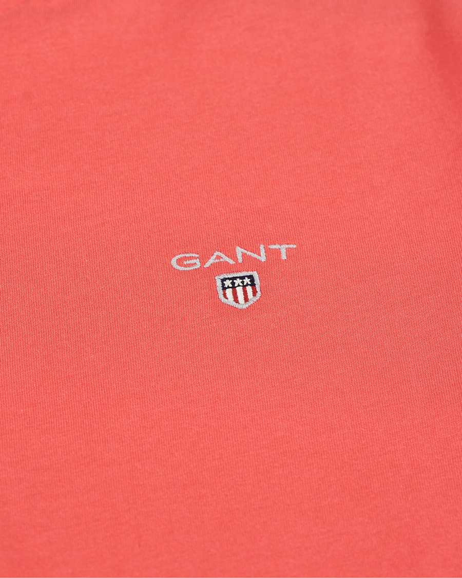 Herre | T-Shirts | GANT | The Original Tee Paradise Pink