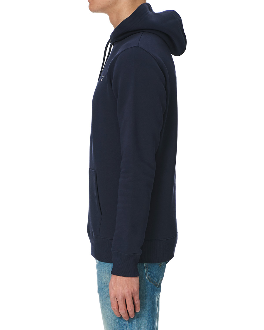 Herre | Gensere | Gant | Original Shield Logo Hoodie Evening Blue