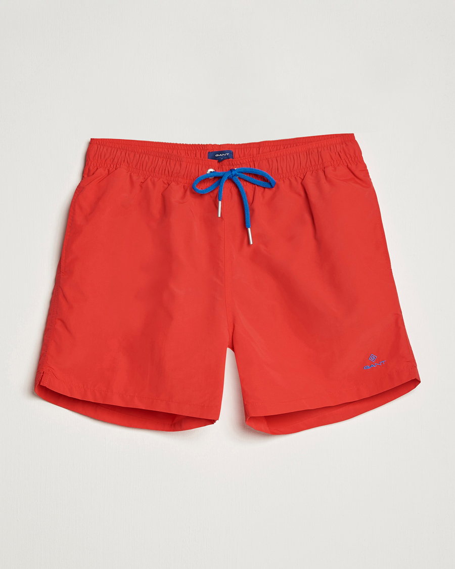 Herre | Badeshorts | GANT | Basic Swimshorts Bright Red
