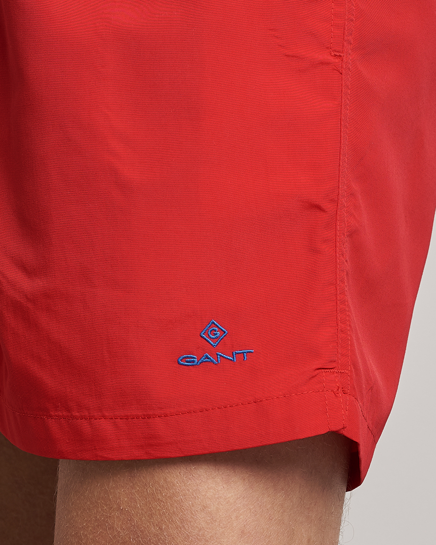 Herre | Badeshorts | GANT | Basic Swimshorts Bright Red