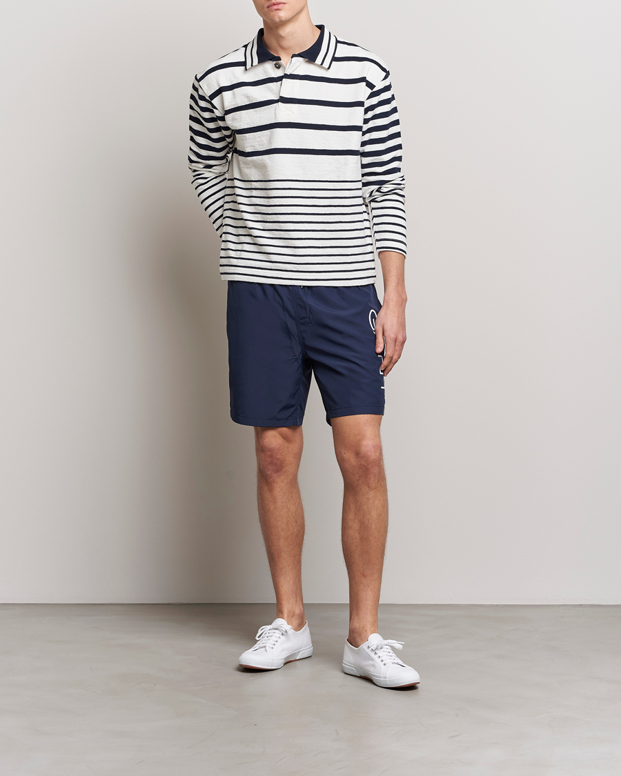 Herre | Badeshorts | GANT | Lightweight Logo Swimshorts Marine
