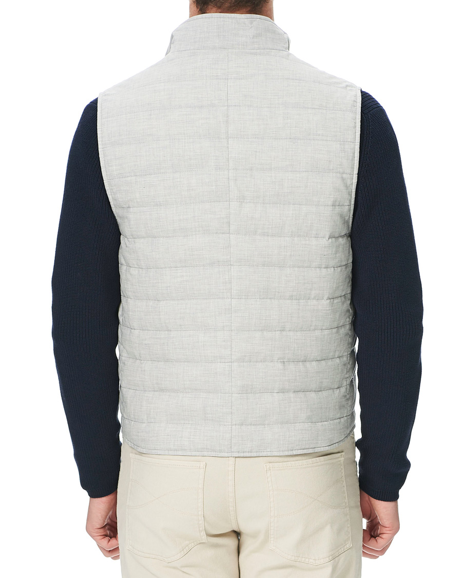 Herre | Jakker | Brunello Cucinelli | Padded Gilet Grey Melange