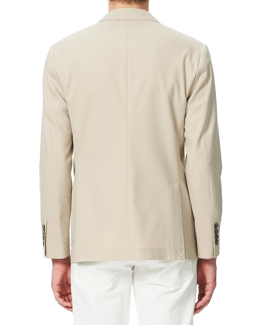 Herre | Dressjakker | Brunello Cucinelli | Cotton Gabardine Patch Pocket Blazer Sand