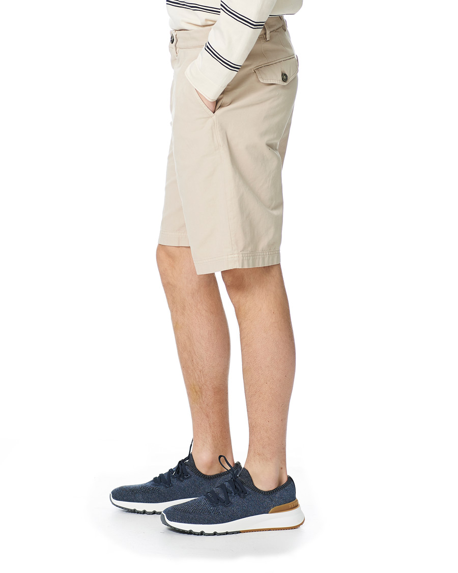 Herre | Shorts | Brunello Cucinelli | Cotton Comfort Shorts Beige 46