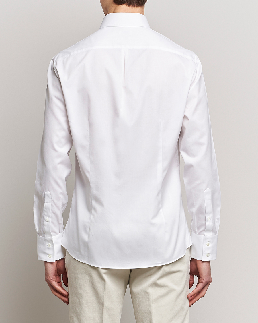 Herre | Skjorter | Brunello Cucinelli | Slim Fit Button Down Shirt White
