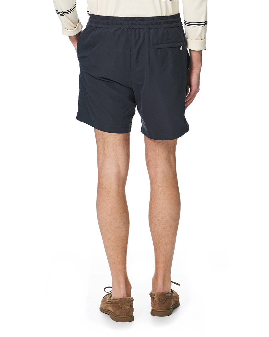 Herre | Badeshorts | Brunello Cucinelli | Drawstring Swim Trunks Navy