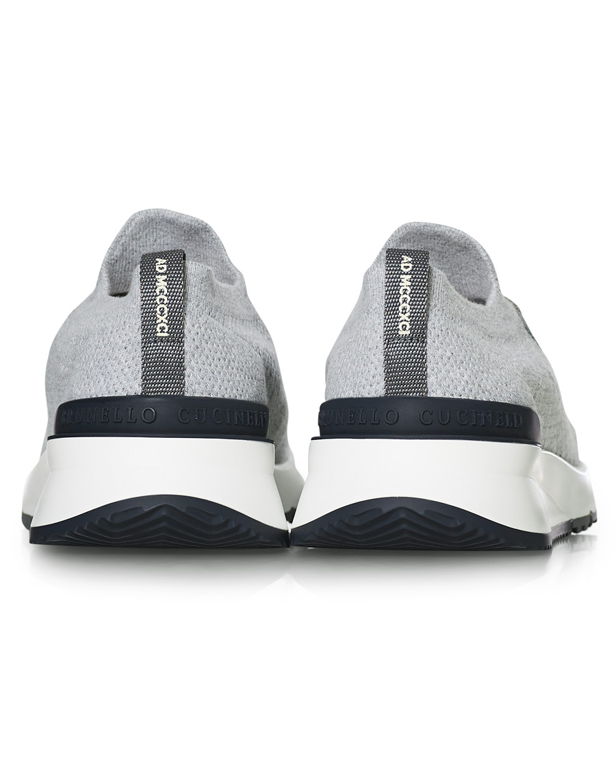 Herre | Brunello Cucinelli Mesh Running Sneaker Light Grey | Brunello Cucinelli | Mesh Running Sneaker Light Grey