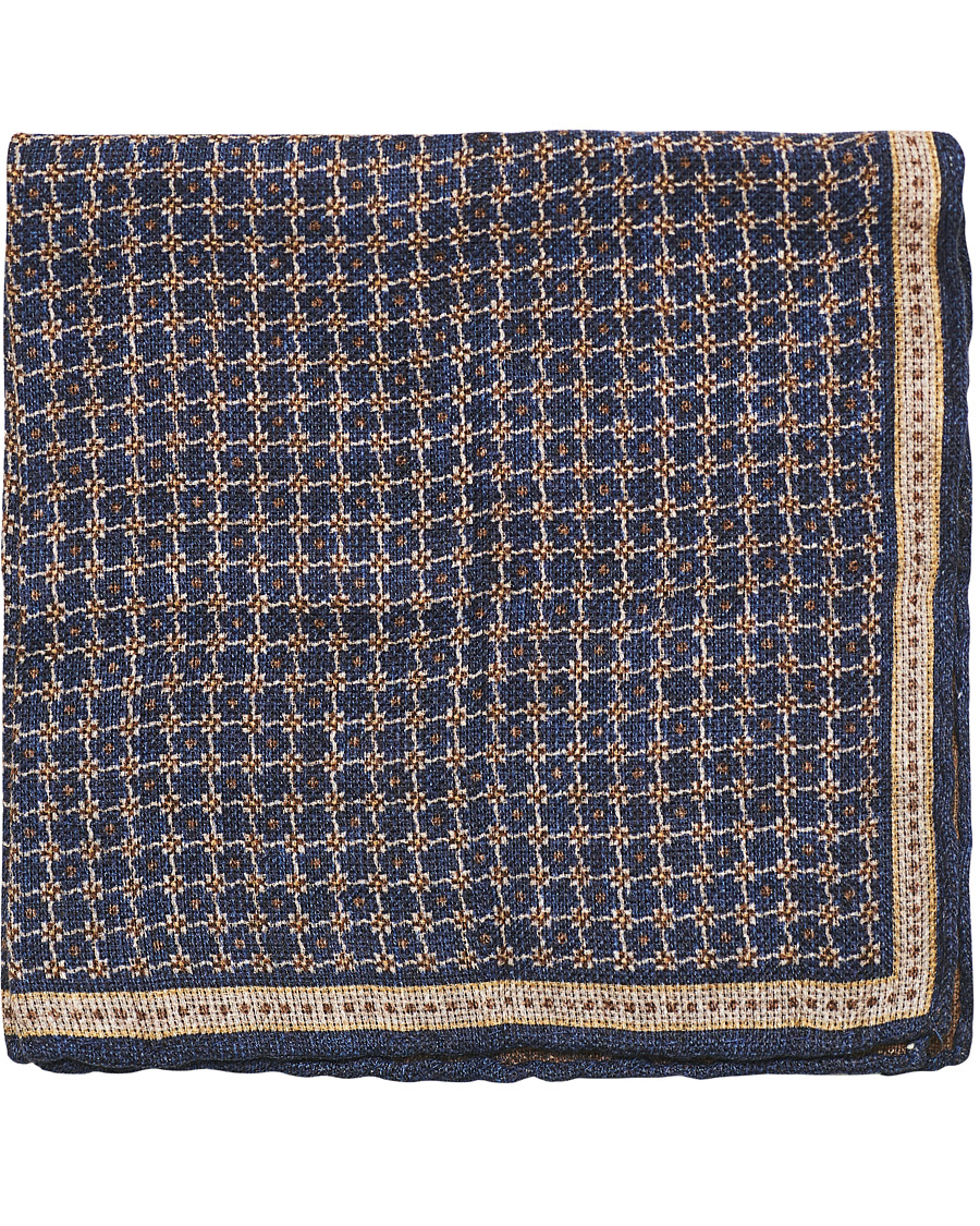 Herre | Brunello Cucinelli Pocket Square Navy | Brunello Cucinelli | Pocket Square Navy