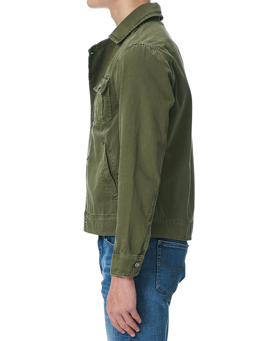 Herre | Jakker | Morris | Rochefort Twill Jacket Olive