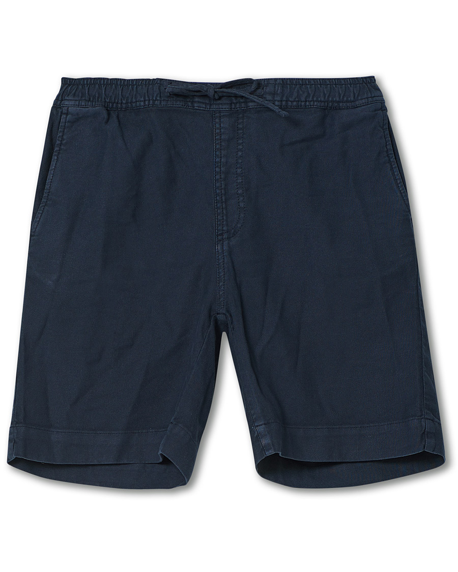 Herre | Shorts | Morris | Winward Linen Drawstring Shorts Blue