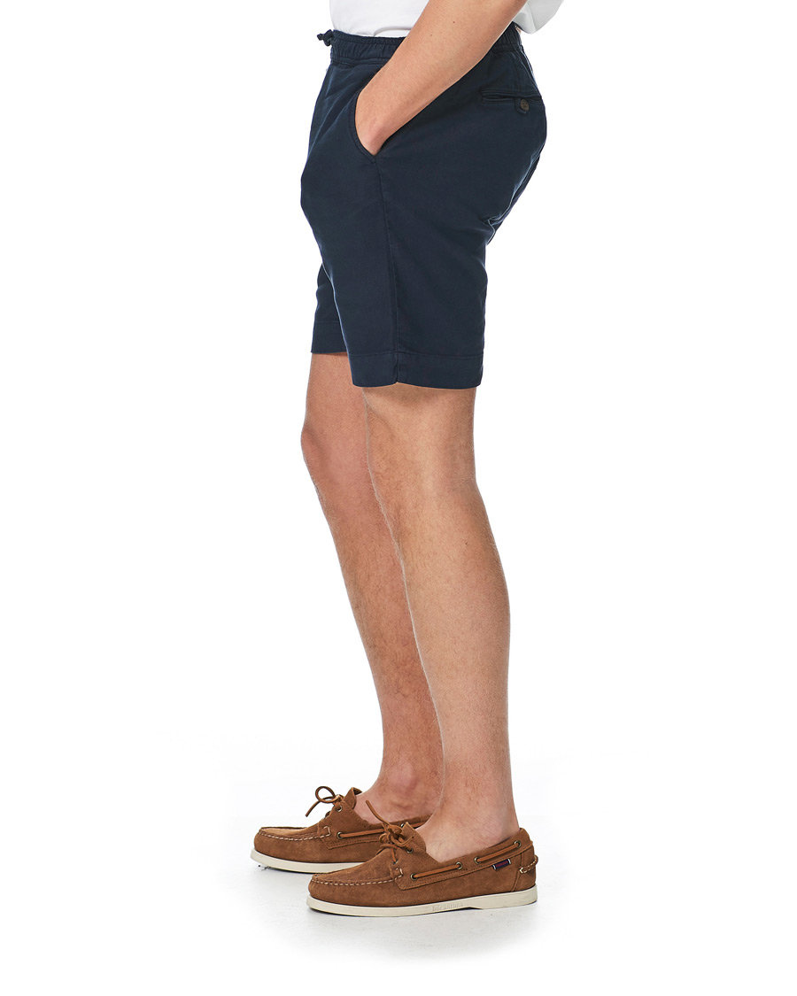 Herre | Shorts | Morris | Winward Linen Drawstring Shorts Blue