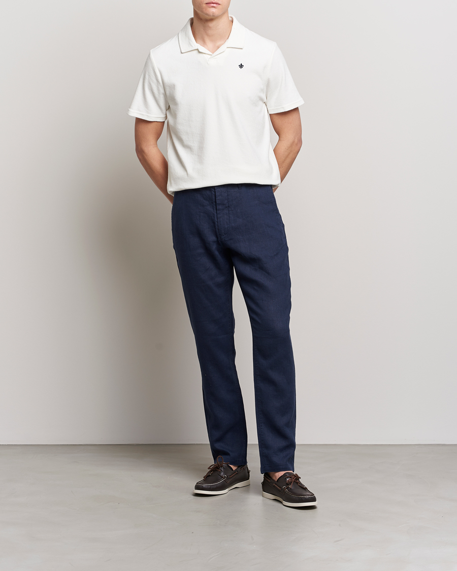 Herre | Pikéer | Morris | Delon Terry Jersey Polo Off White