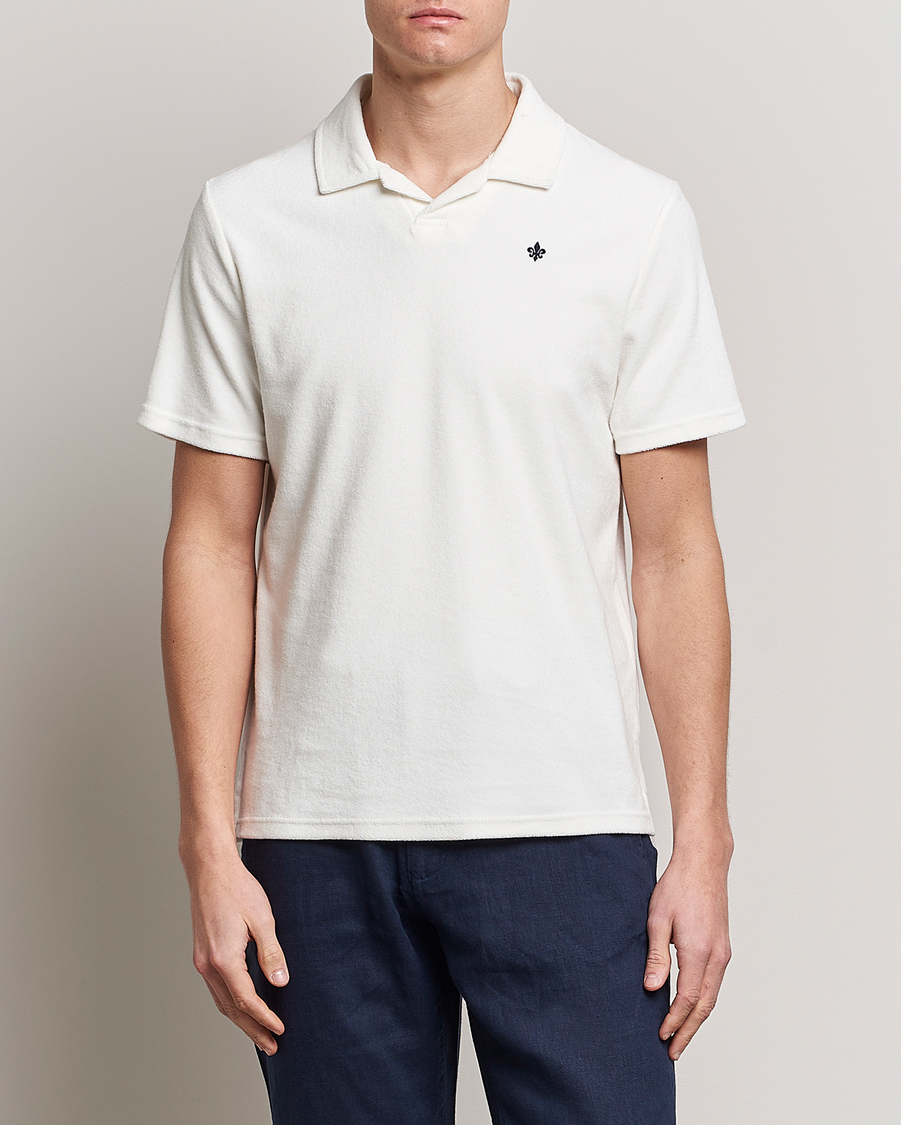 Herre | Pikéer | Morris | Delon Terry Jersey Polo Off White
