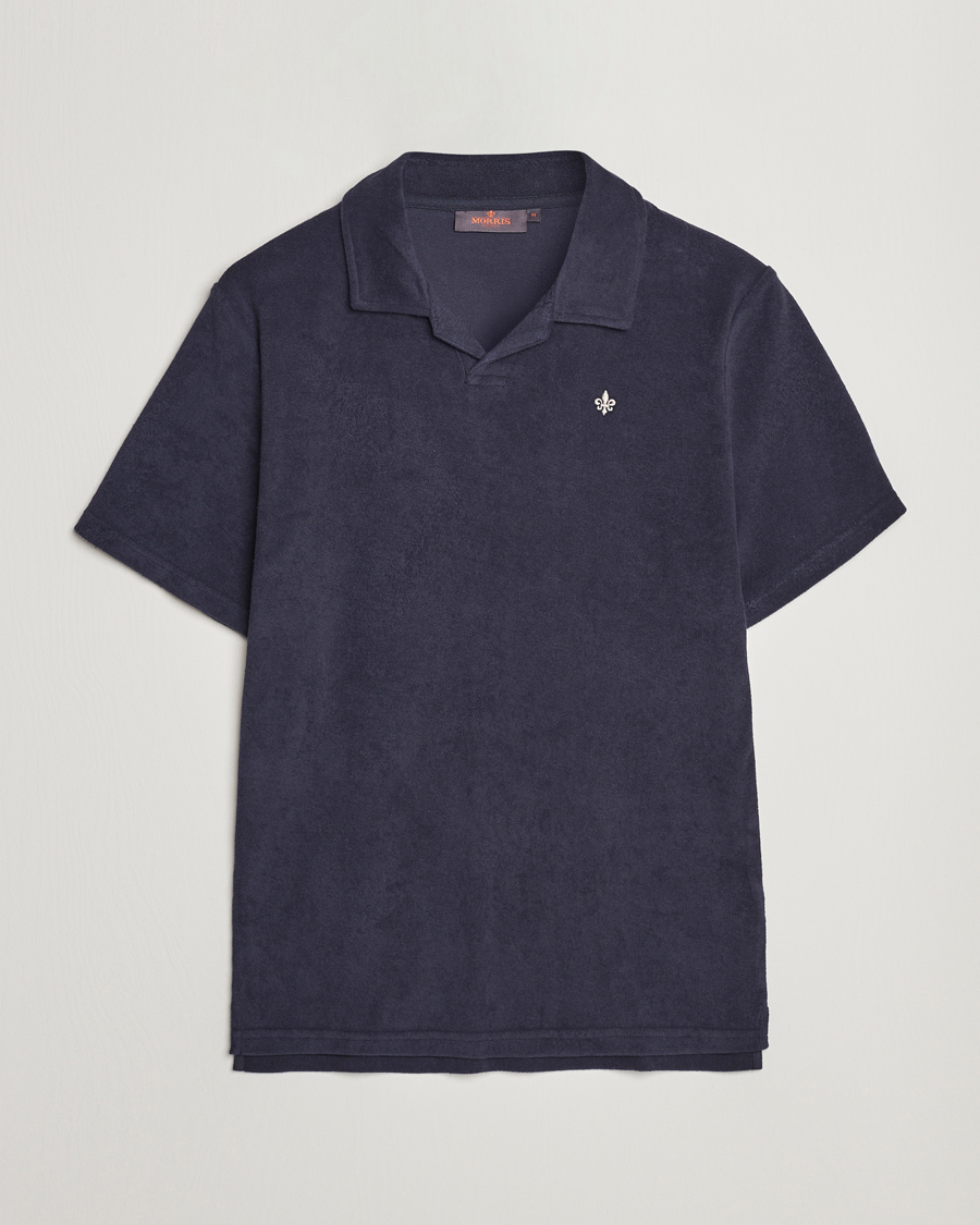 Herre | Pikéer | Morris | Delon Terry Jersey Polo Old Blue