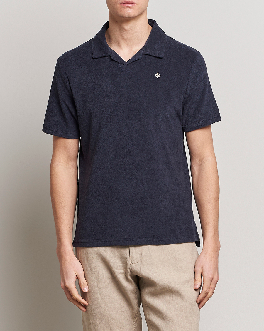 Herre |  | Morris | Delon Terry Jersey Polo Old Blue