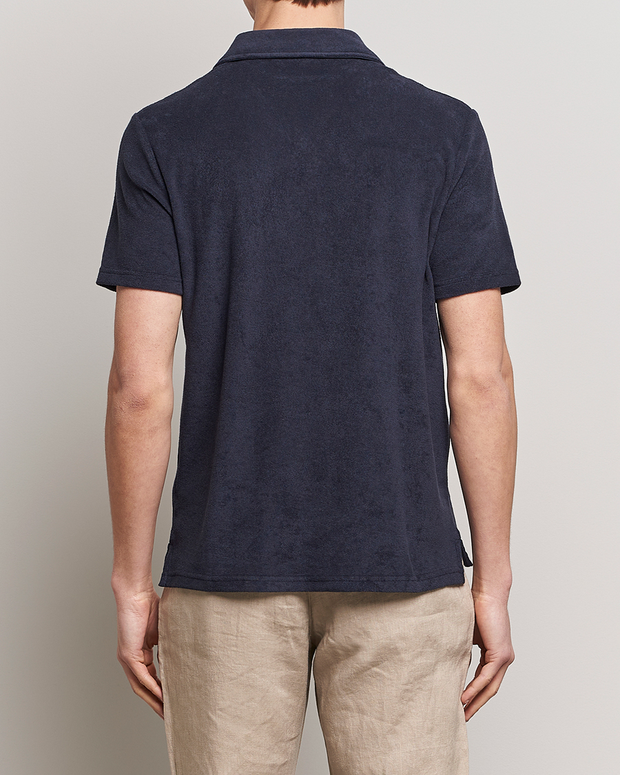 Herre | Pikéer | Morris | Delon Terry Jersey Polo Old Blue
