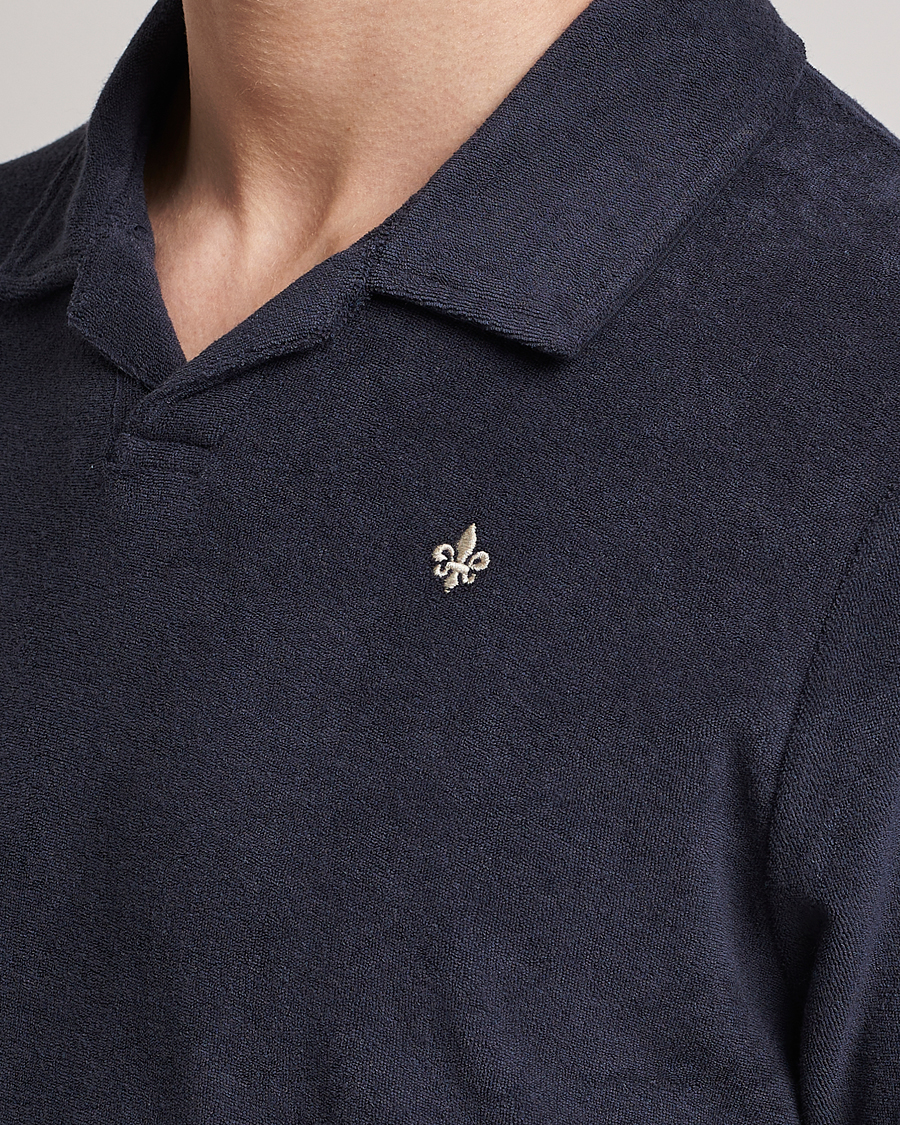 Herre | Pikéer | Morris | Delon Terry Jersey Polo Old Blue