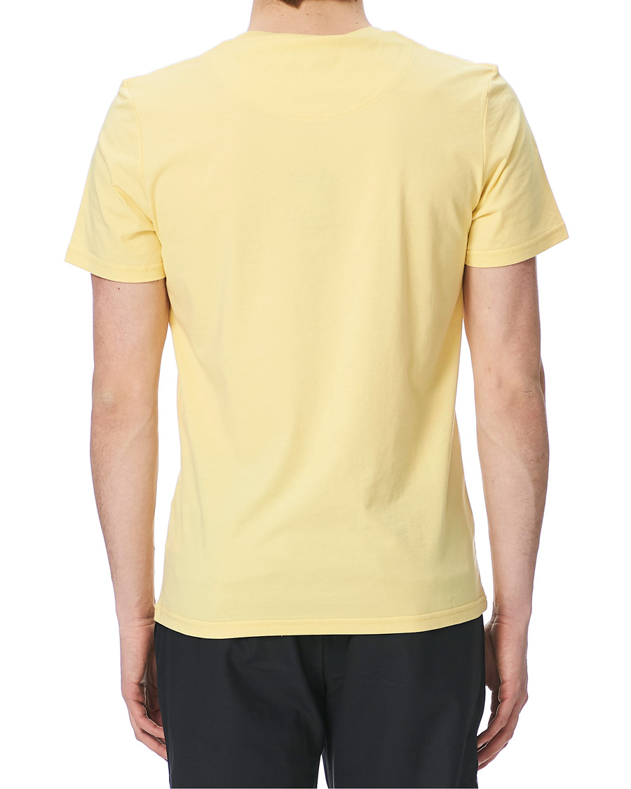 Herre | T-Shirts | Morris | Helton Logo Crew Neck Tee Yellow