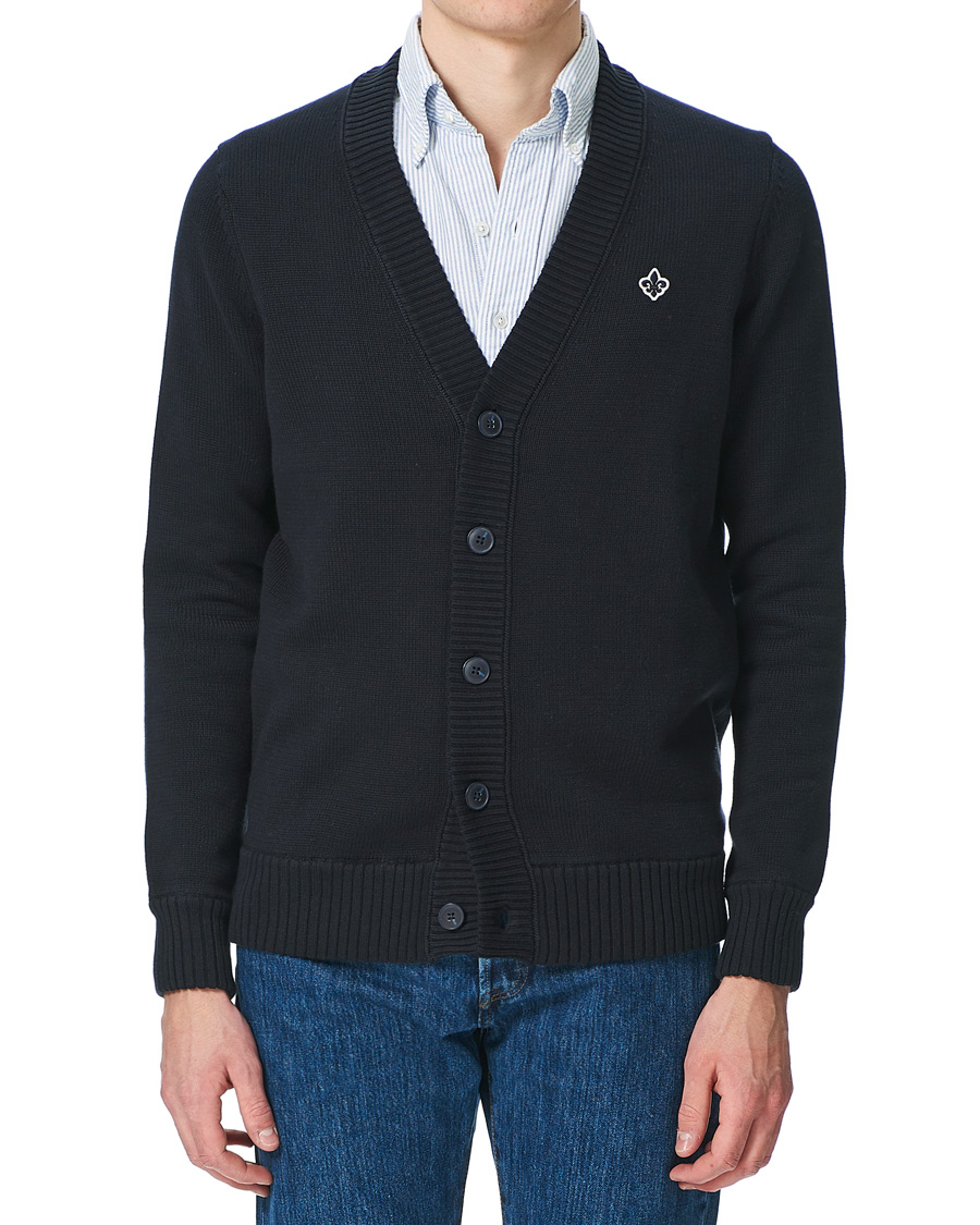 Herre | Gensere | Morris | Marvell Cardigan Old Blue