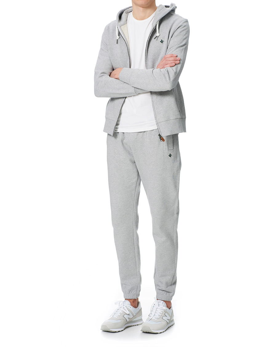 Herre | Gensere | Morris | Berkley Full-Zip Hoodie Grey Melange