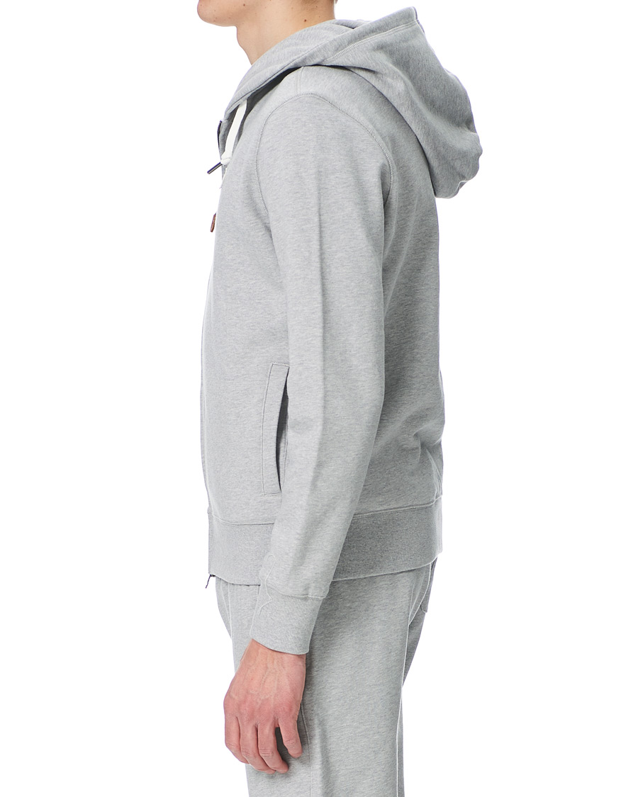 Herre | Gensere | Morris | Berkley Full-Zip Hoodie Grey Melange