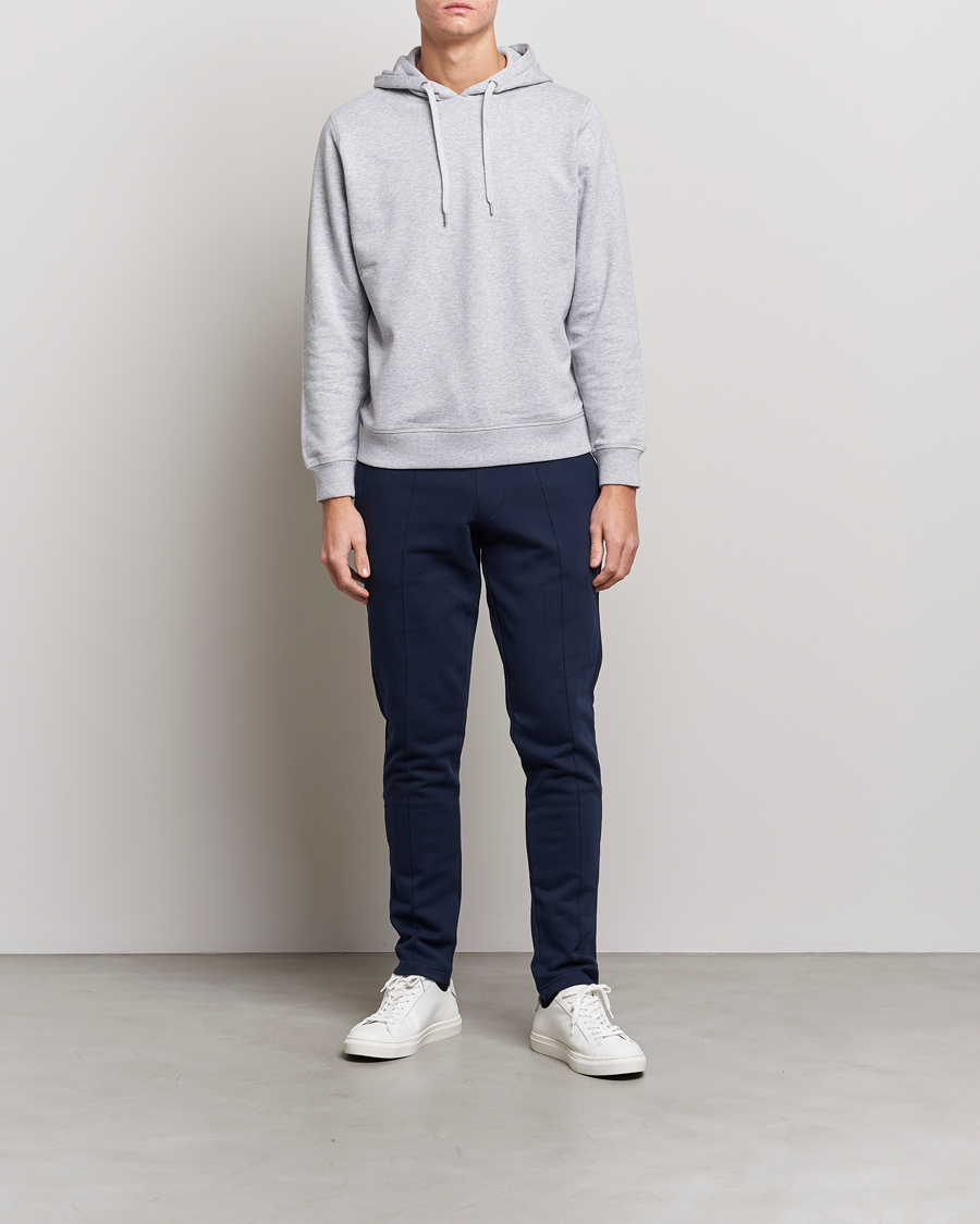 Herre | Bukser | Stenströms | Cotton Jersey Pants Navy