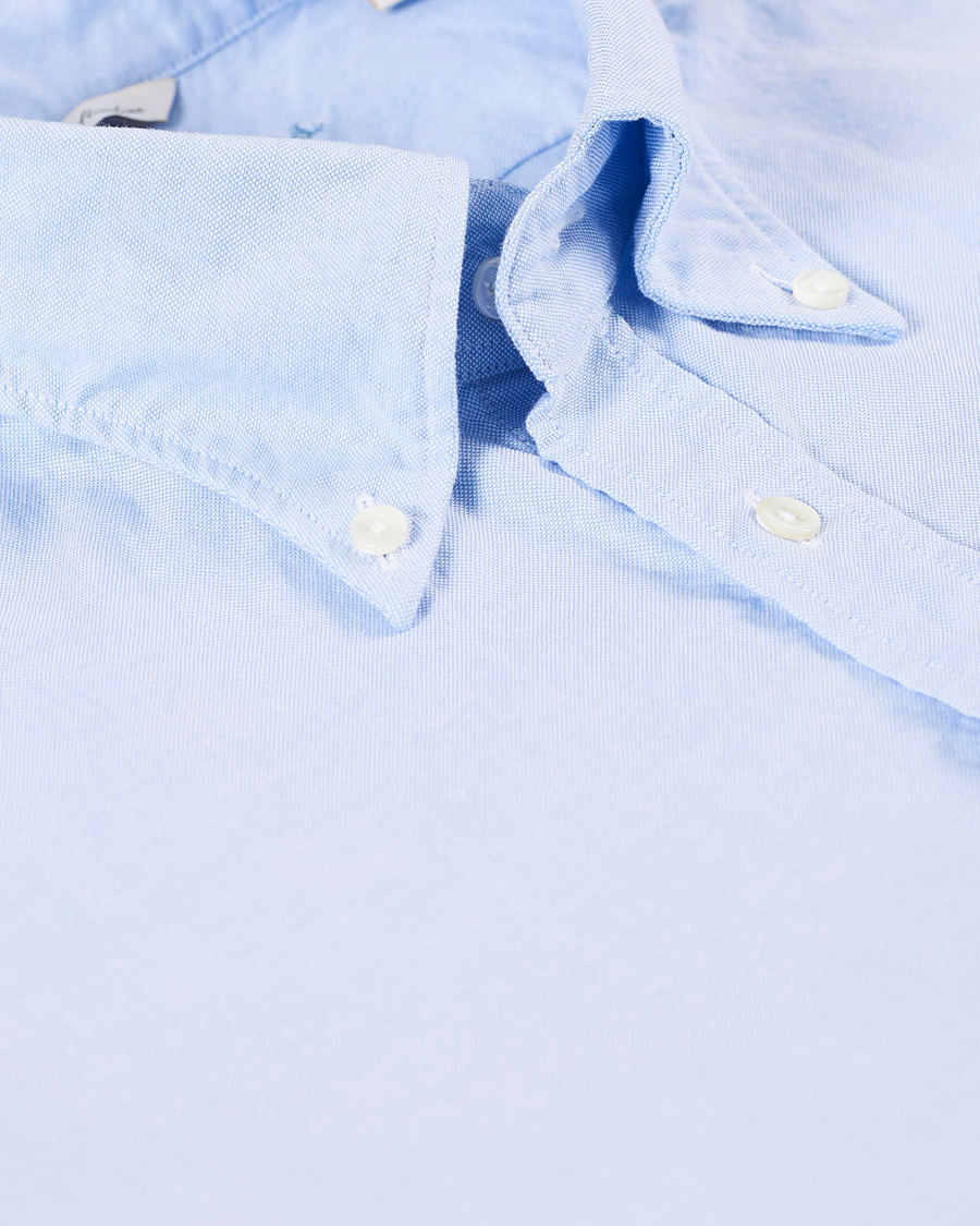Herre | Skjorter | Stenströms | Slimline Oxford Shirt Light Blue