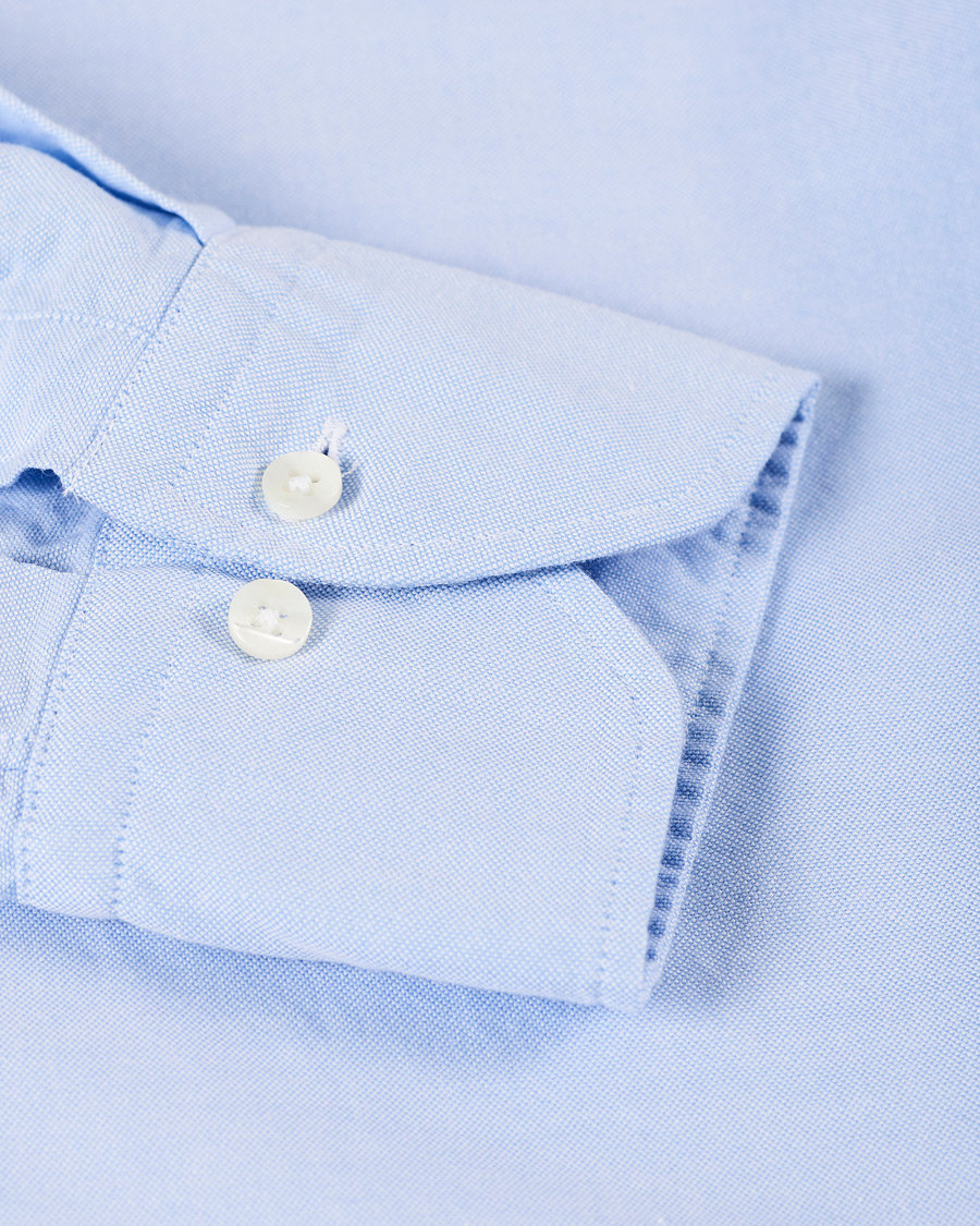Herre | Skjorter | Stenströms | Slimline Oxford Shirt Light Blue