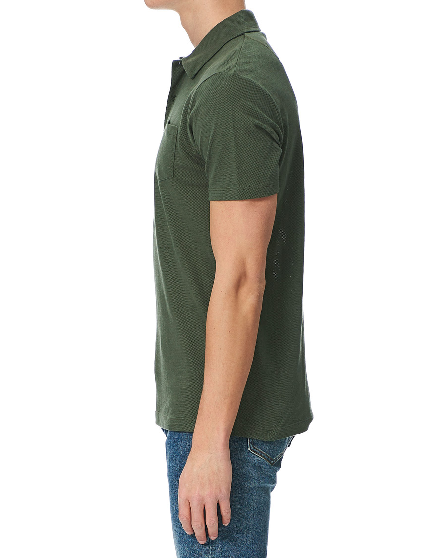 Herre | Pikéer | Sunspel | Riviera Polo Shirt Dark Khaki