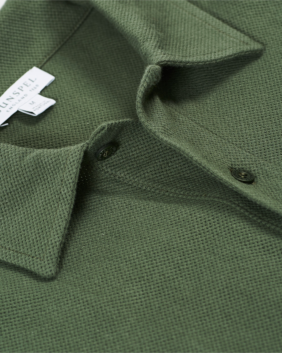 Herre | Pikéer | Sunspel | Riviera Polo Shirt Dark Khaki