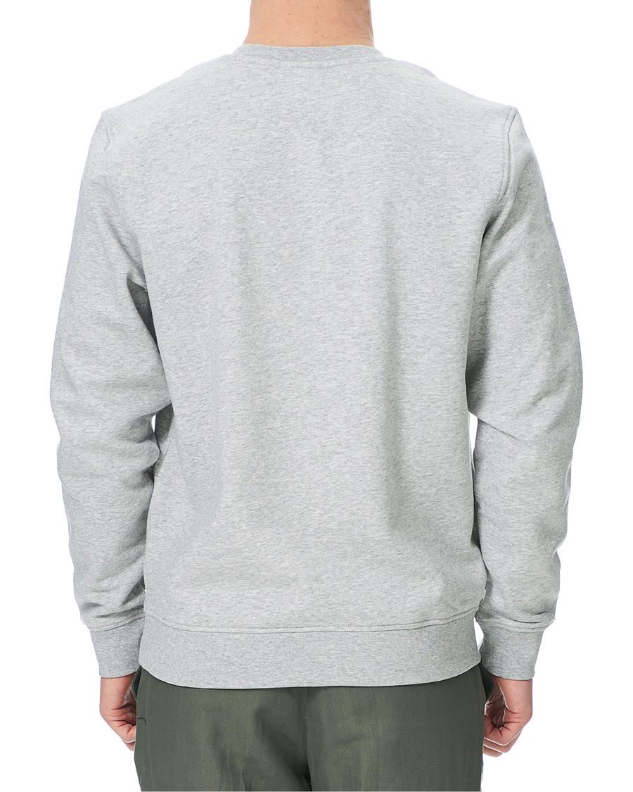 Herre | Gensere | Lacoste | Crew Neck Sweatshirt Argent Chine
