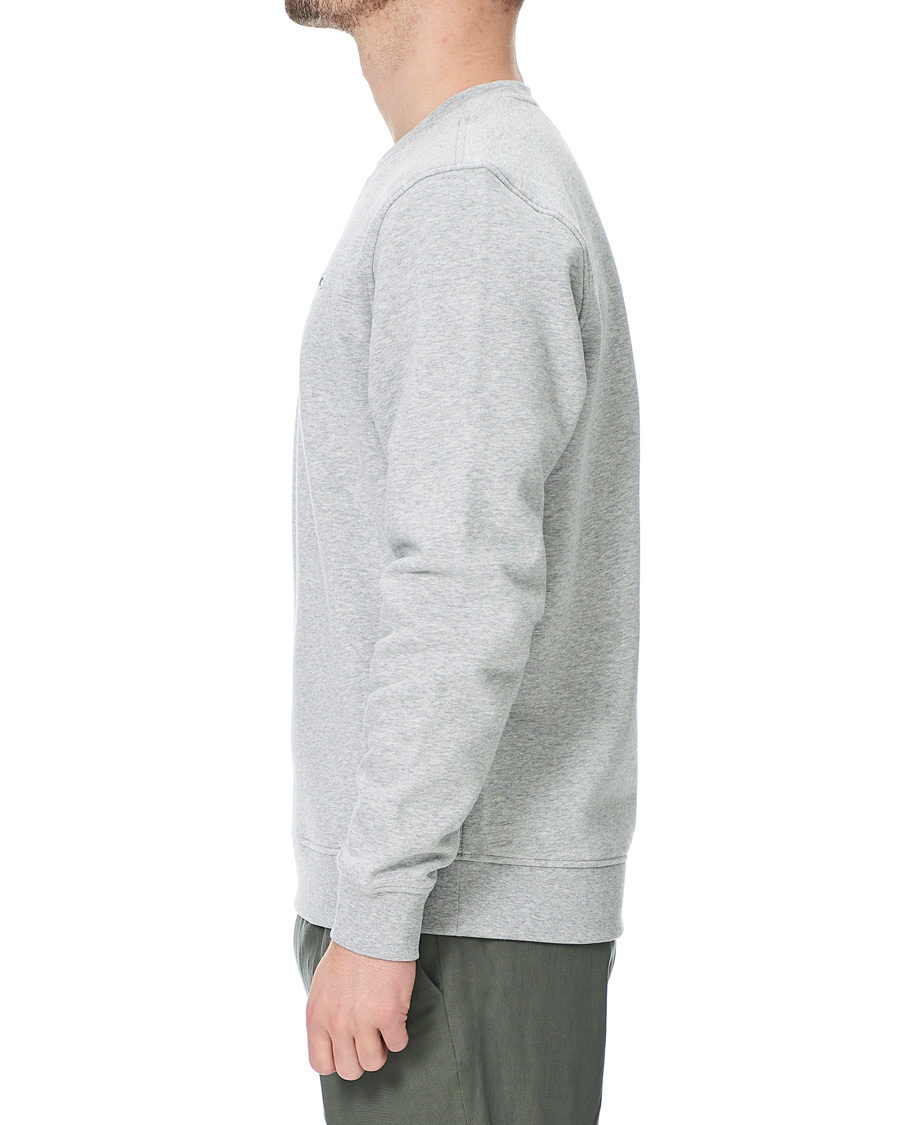 Herre | Gensere | Lacoste | Crew Neck Sweatshirt Argent Chine